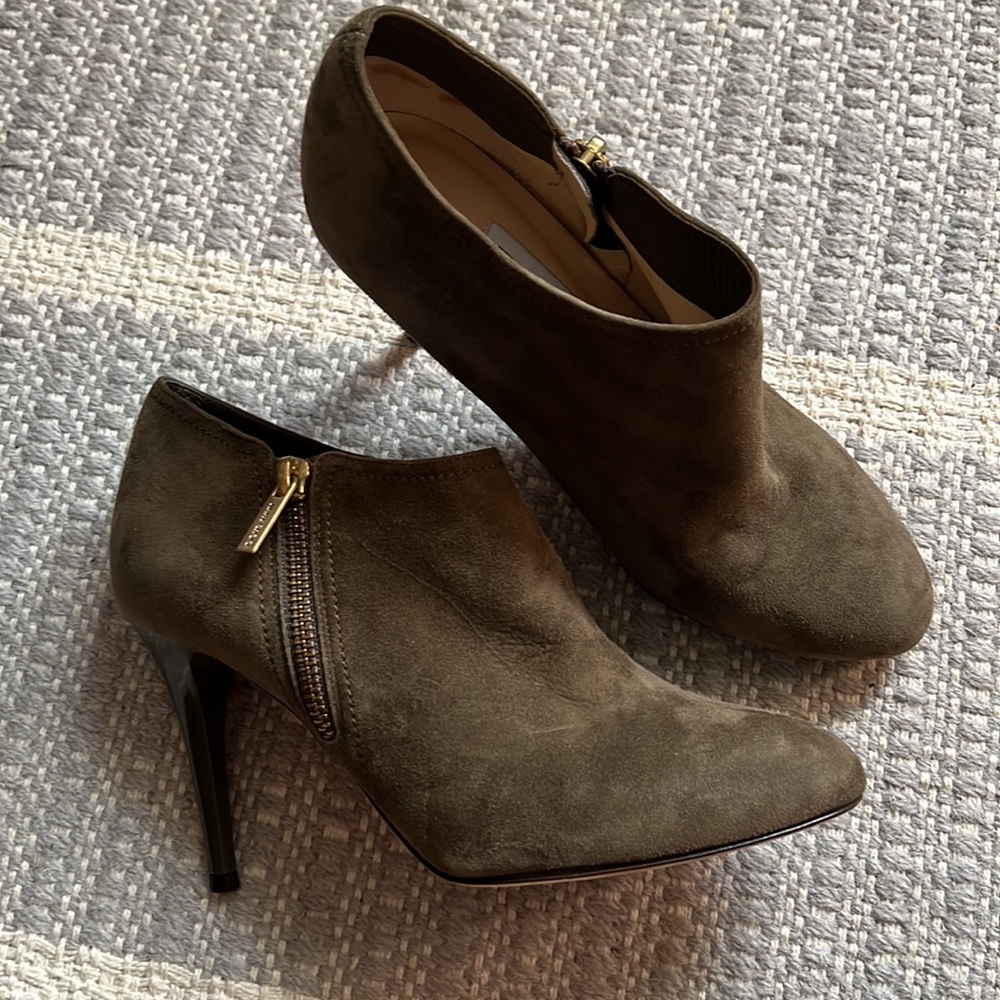 Jimmy Choo suede booties size 37 1/2